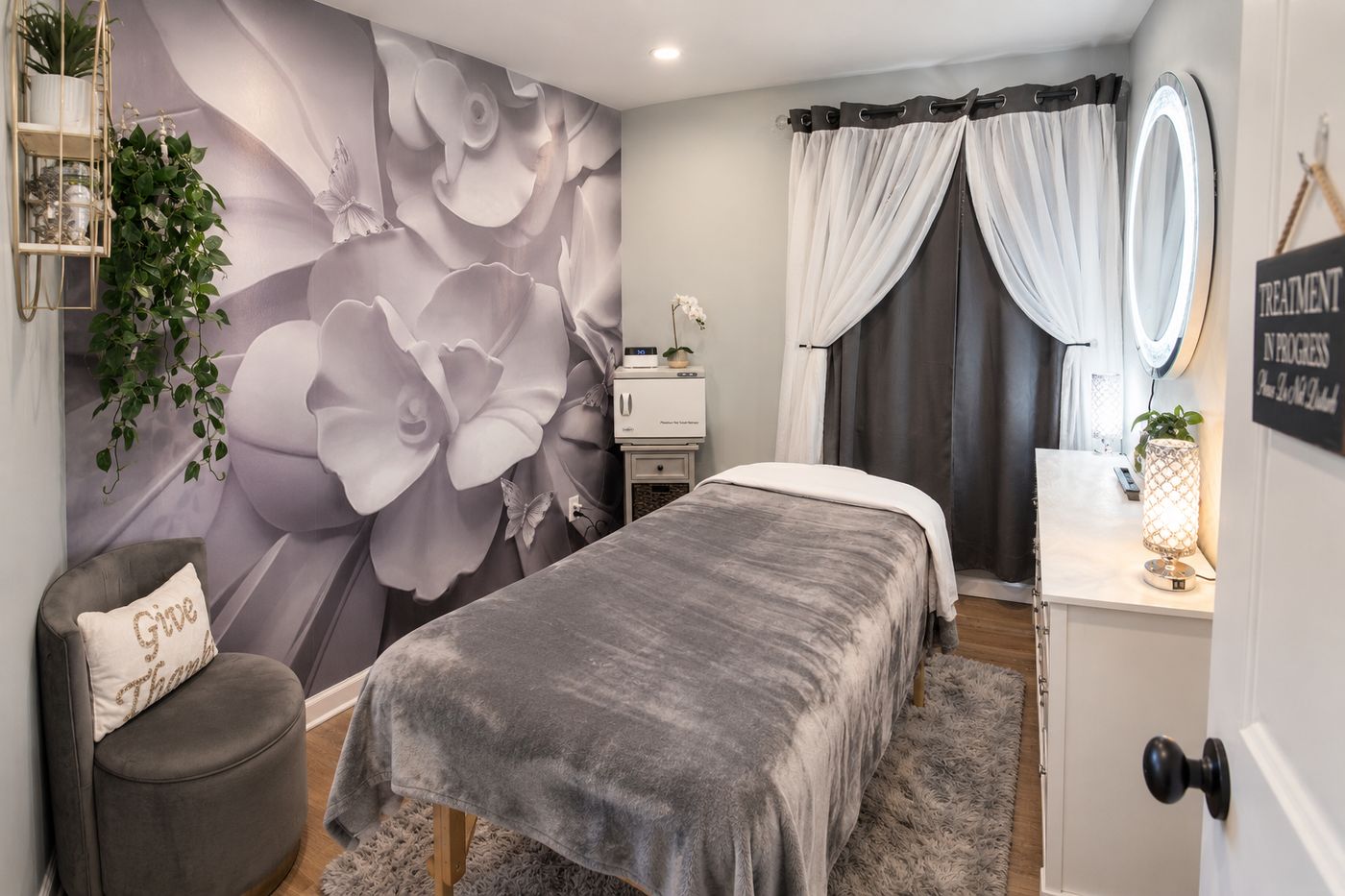 Tatiana Moya's massage room