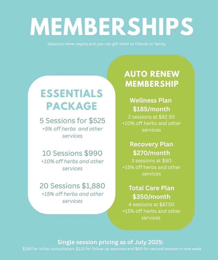 Holistic Healing Toms River NJ Acu Memberships